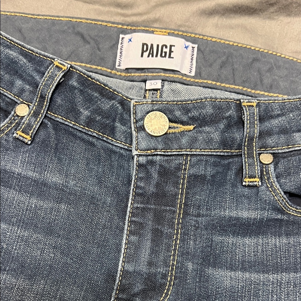 PAIGE Kylie Crop Denim Jeans